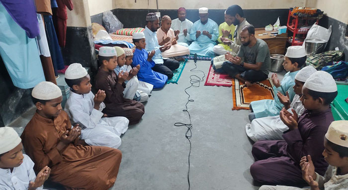 নিসচা কেন্দ্রীয় ভাইস চেয়ারম্যানের রুহের মাগফেরাত কামনায় বগুড়া জেলা শাখার দোয়া অনুষ্ঠিত