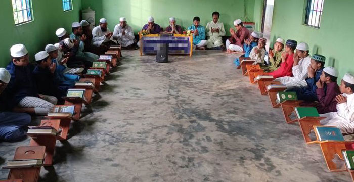 নিসচা কেন্দ্রীয় কমিটির ভাইস চেয়ারম্যানের মৃত্যুতে বড়লেখা উপজেলা শাখার দোয়া মাহফিল