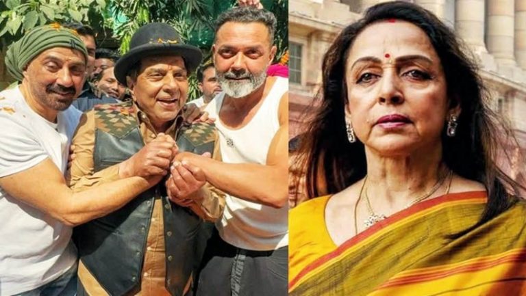 সানি ও ববিকে নিয়ে যা বললেন হেমা মালিনী